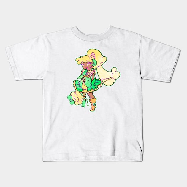 Magical Cheerleader Kids T-Shirt by MeikosArt